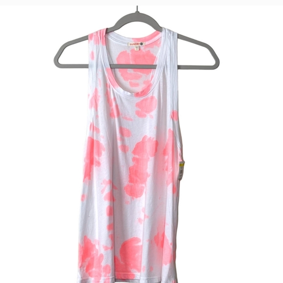 Sundry Tops - NWT Sundry coral tie dye
